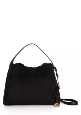 Like Dreams Solace Suede Bag, Black | Belk