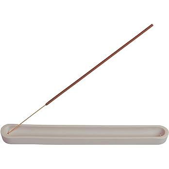 Kaki Modern Incense Holder Sticks - Incense Stick Burner with Ash Catcher - Minimalist Oval Uniqu... | Amazon (US)