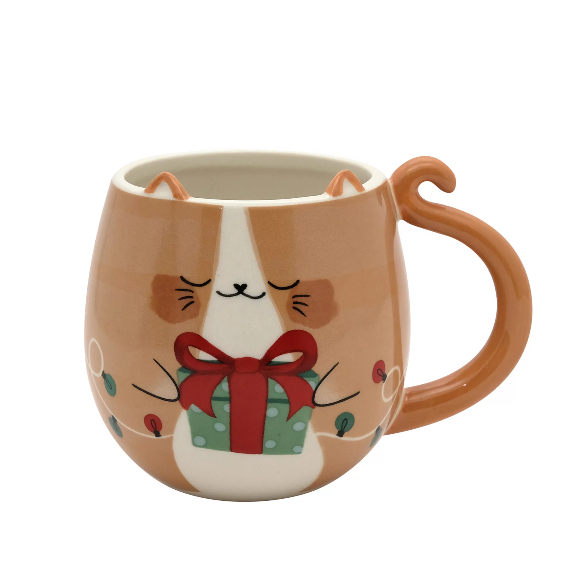 St. Nicholas Square® Holiday Cat Ceramic Mug | Kohl's