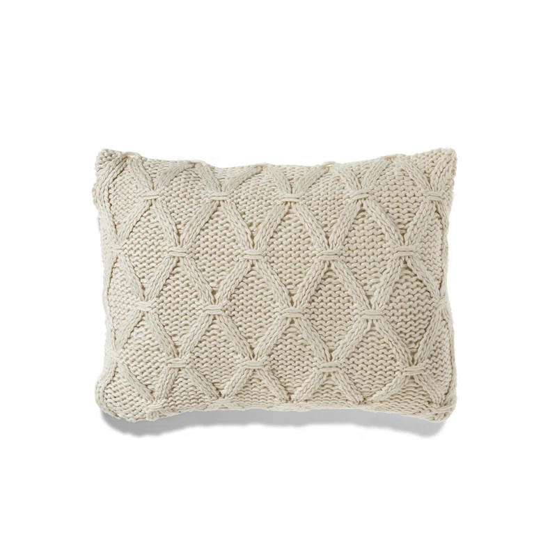 Peterborough Home Banff Cable Chunky Rectangular Pillow Cover and Insert | Wayfair | Wayfair North America