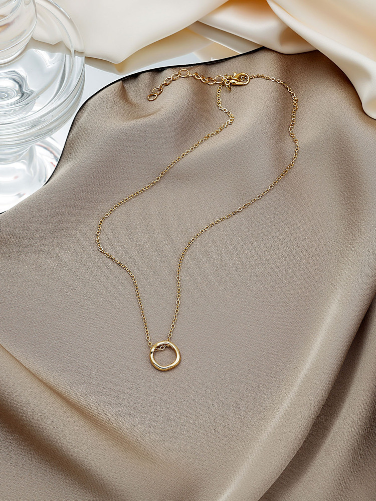 Round Charm Necklace | SHEIN
