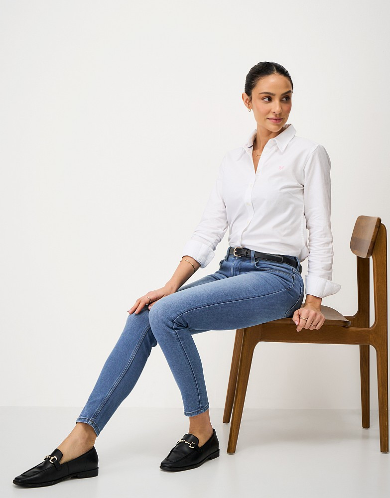Women's Skinny Jean in Light Wash from Crew Clothing Company | Crew Clothing (UK)