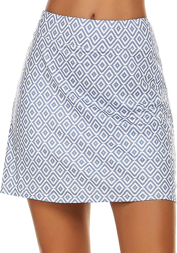 Ekouaer Women's Active Performance Skort Lightweight Skirt for Running Tennis Golf Workout Sports | Amazon (US)