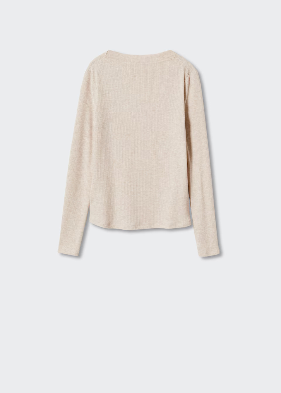 Boat neck t-shirt -  Women | Mango USA | MANGO (US)