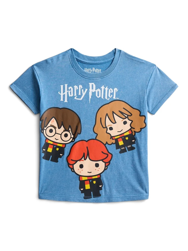 Harry Potter Toddler Graphic Crewneck Tee with Short Sleeves, Sizes 12M-5T | Walmart (US)
