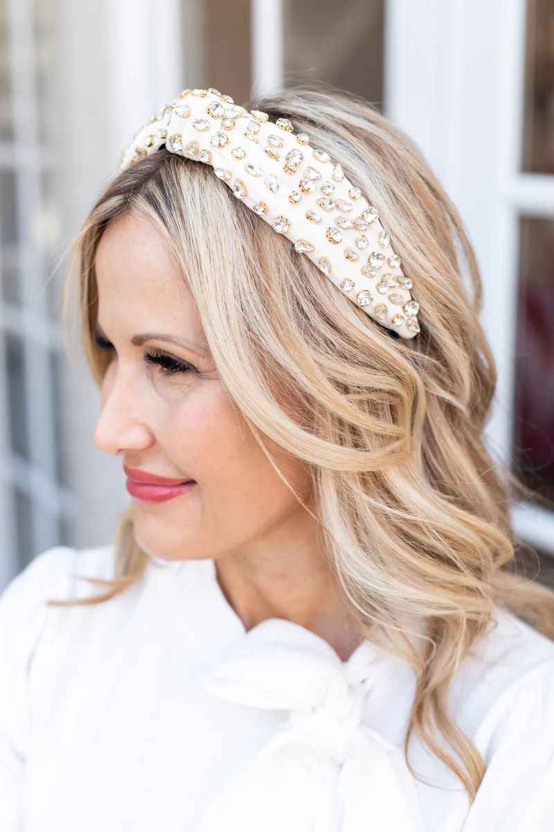 Amanda Headband- Ivory | Avara