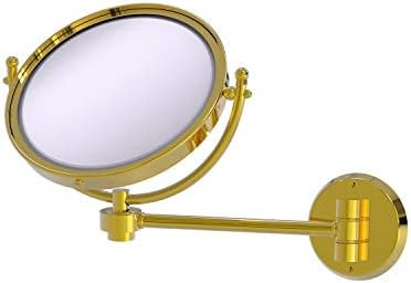 Allied Brass WM-5/3X-PB 8-Inch Mirror with 3X Magnification Extends 7-Inch, Polished Brass | Amazon (CA)