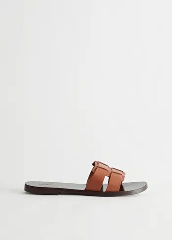 Woven Leather Sandals | & Other Stories US