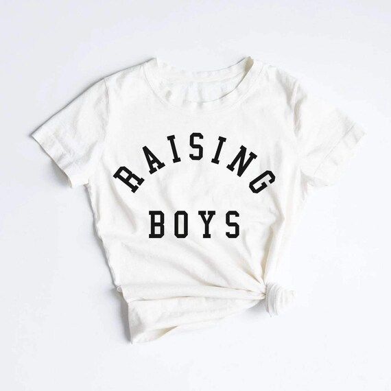 Women’s "Raising Boys®" Tee | Etsy (US)