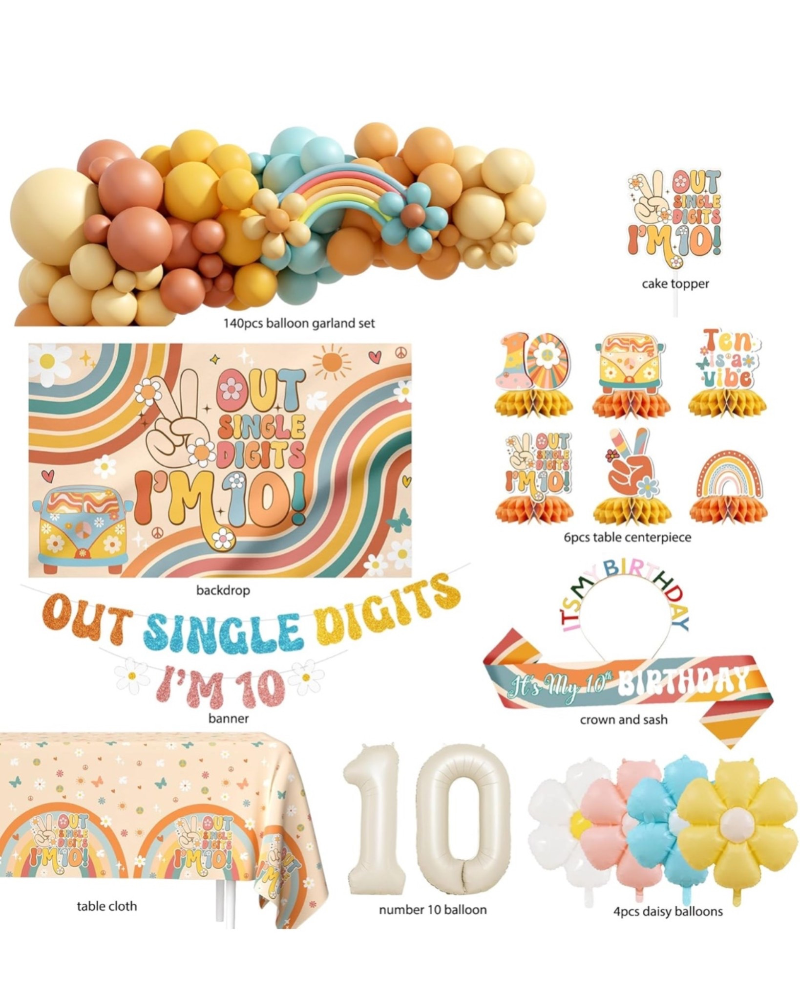 Girls 10th bday party decorations 


#LTKKids #LTKFindsUnder50