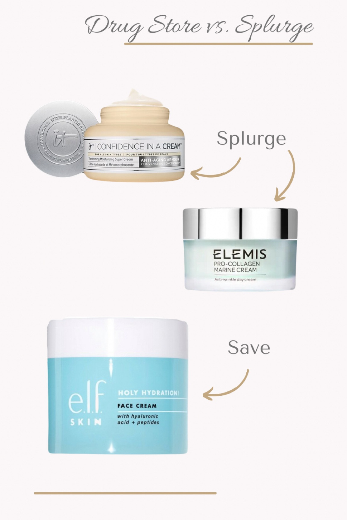 This Elf Holy Hyrdation Moisturizer has became my new favorite! I love the two splurge options but I’ve found this one to be just as good for only $13!

#LTKSaleAlert #LTKxelfCosmetics #LTKBeauty