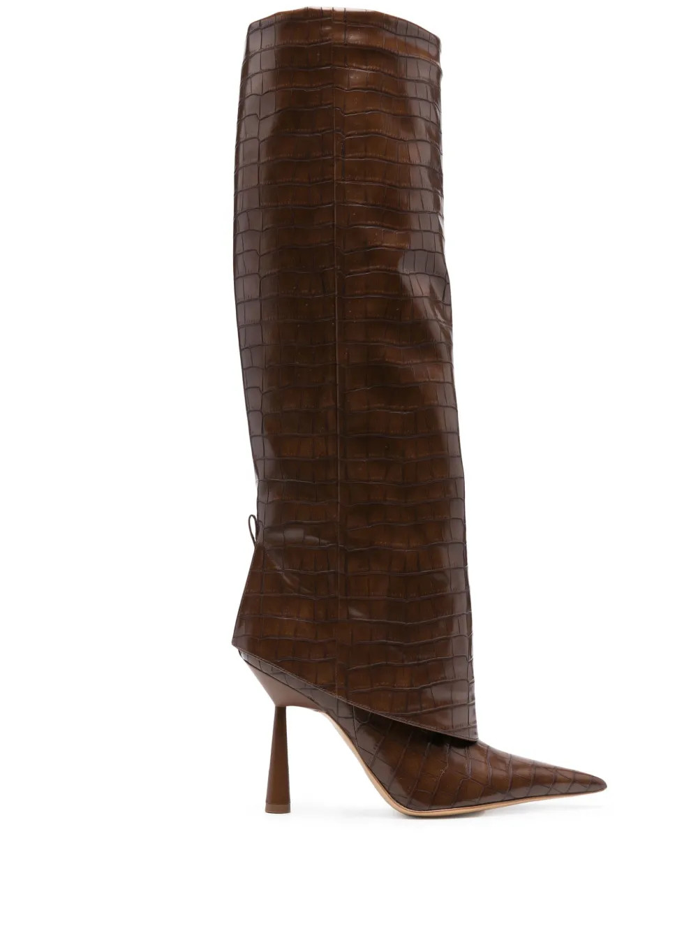 GIABORGHINI 110mm Ros 31 Boots | Brown | FARFETCH | Farfetch Global
