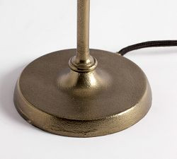 Botanical Forged Iron Table Lamp (21") | Pottery Barn (US)