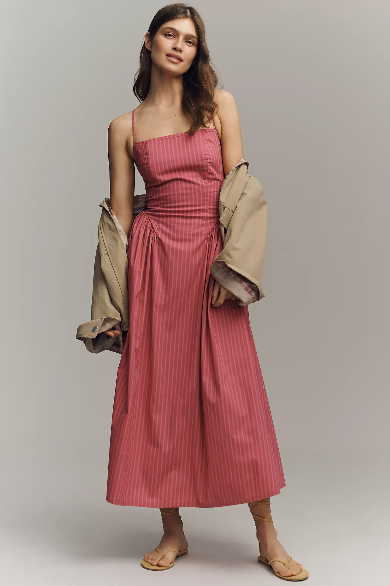 Pistola Sadee Square-Neck Maxi Dress | Anthropologie (US)