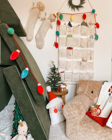 holiday kids room decor including a full size advent perfect for crafts, activities and small toys. #adventcalendar 

#LTKSeasonal #LTKGiftGuide #LTKHoliday