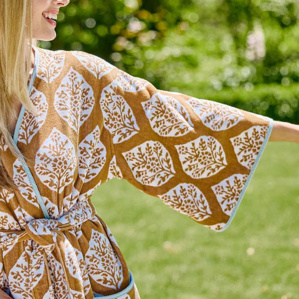 Women’s Long Bell Plush Robe | Weezie Towels | Weezie Towels