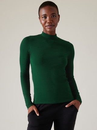 Renew Seamless Mock Neck Top | Athleta
