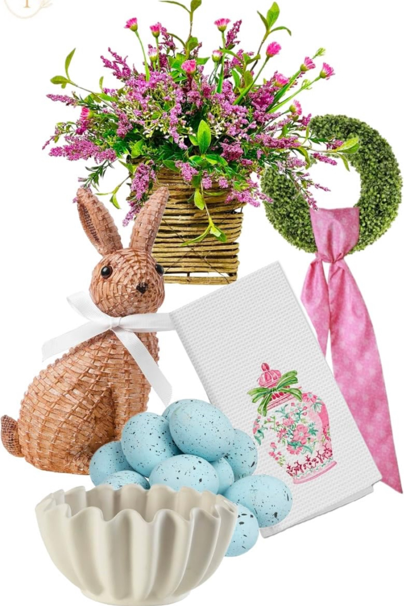 Home Decor, spring, Easter, door arrangement basket, Easter eggs, Robbin eggs, wreath sashes, spring hand towels, amazon decor, Easter decorations, LTKHome 

#LTKHome #LTKSeasonal #LTKFindsUnder50