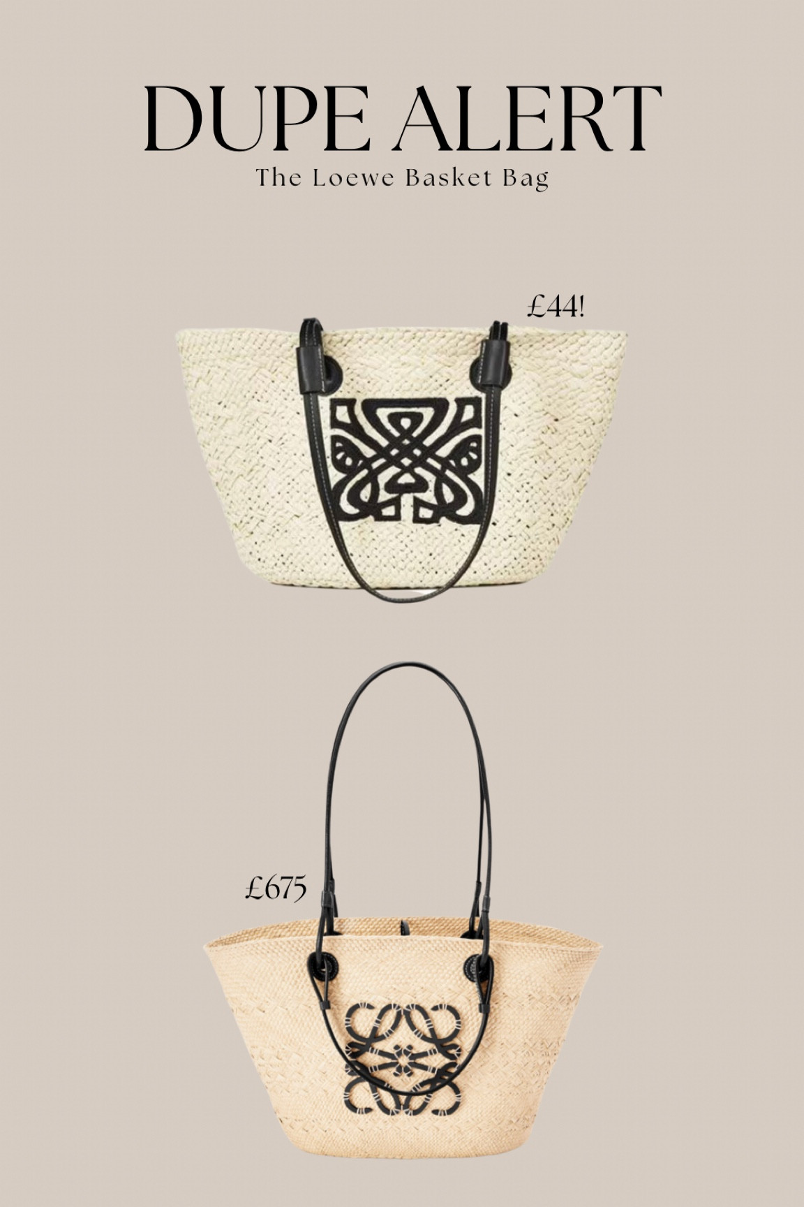 Loewe basket bag dupe

#LTKeurope #LTKitbag #LTKunder50