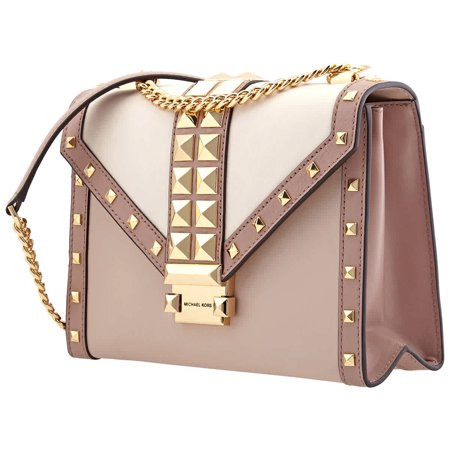 Michael Kors Ladies Whitney Studded Tri-Color Leather Convertible Shoulder Bag | Walmart (US)
