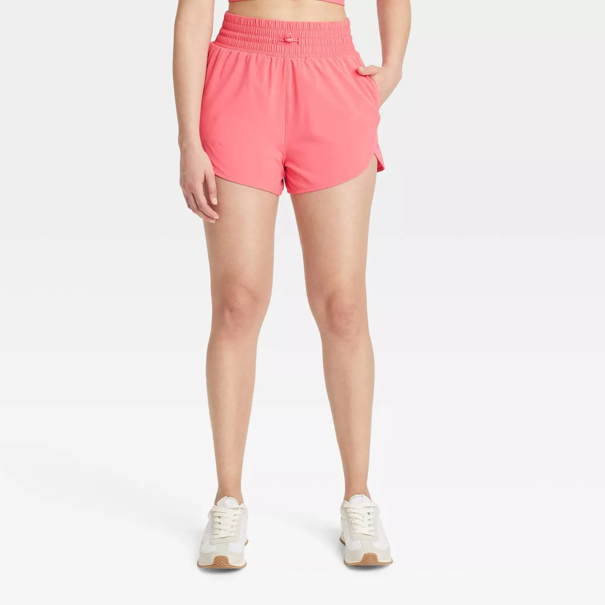Women's Flex Woven High-Rise Shorts 3" - All In Motion™ | Target