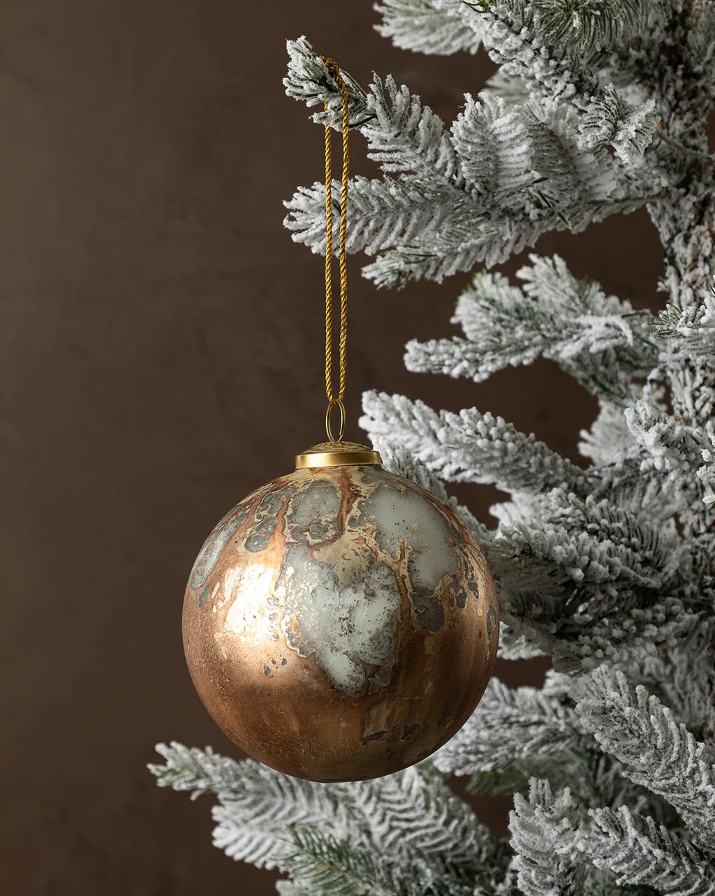 Metallic Marbled Ornament | McGee & Co.