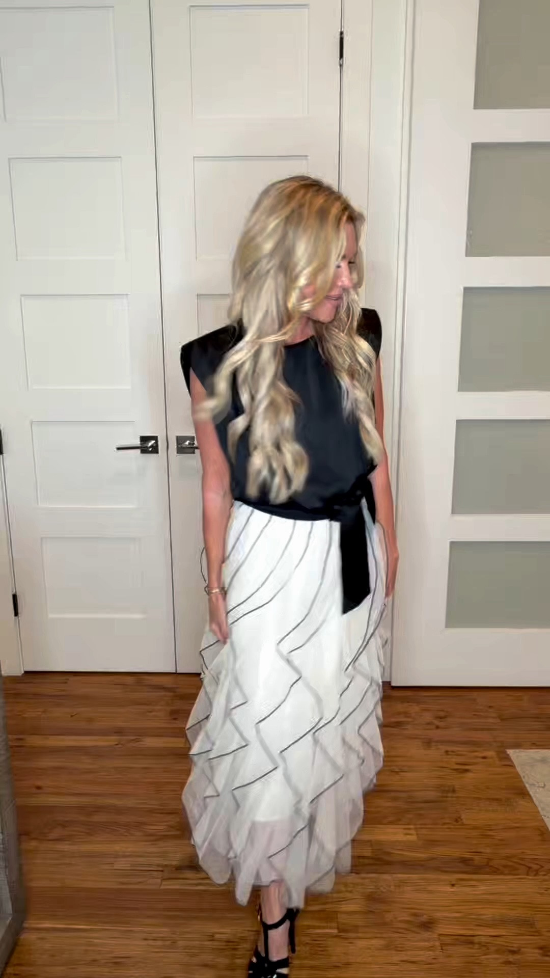 A sophisticated statement look without the high price. This Chicwish satin tie-back top and flowing tulle skirt are comfortable, beautifully made and under $70 together. Perfect for dinner, cocktail parties, weddings or any special event. #Chicwish #ChicwishStyle #AffordableFashion #ElevatedStyle #SpecialOccasionStyle #TulleSkirt #LTKStyleTip

#LTKWedding #LTKTravel