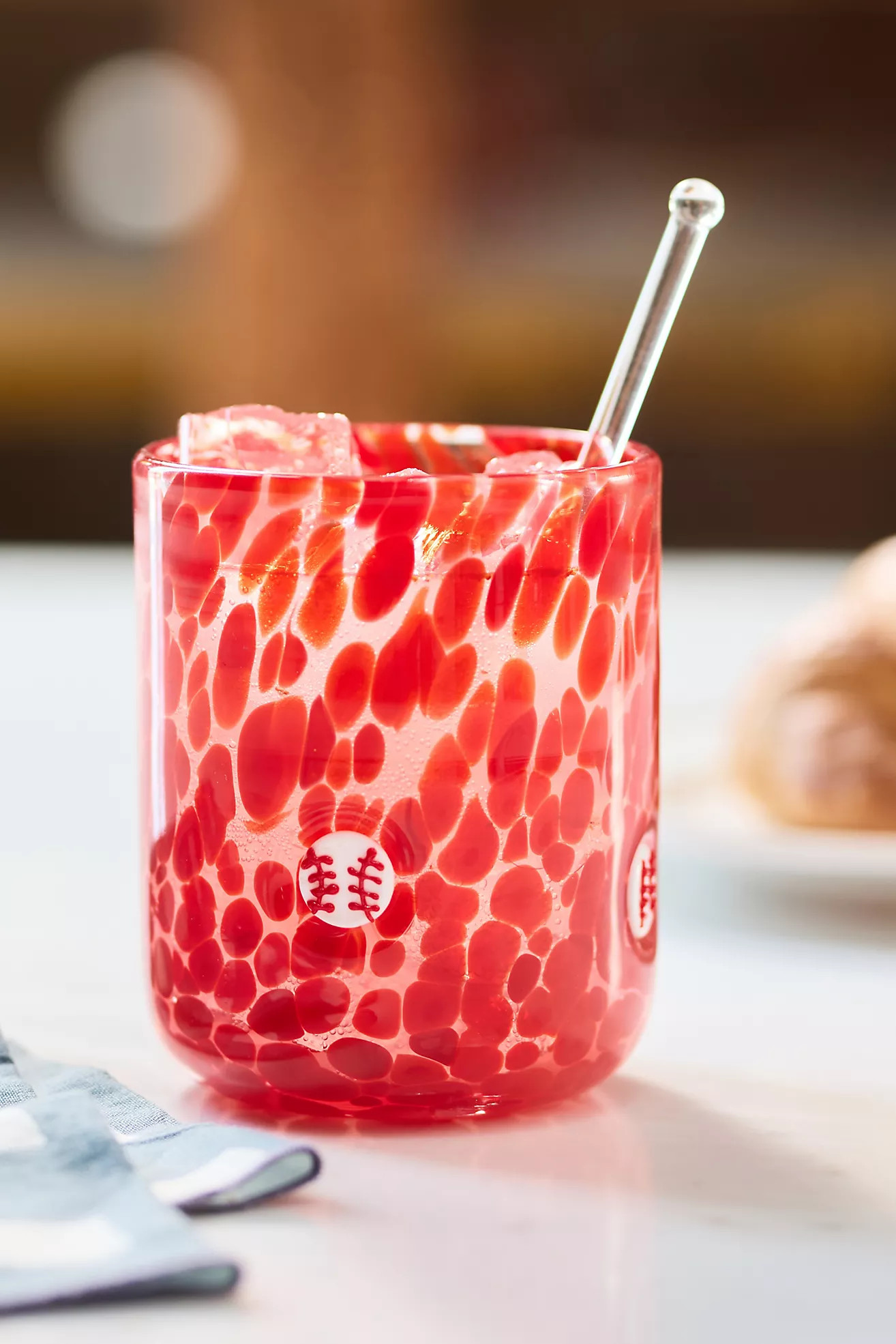 The Sports Confetti Icon Juice Glass | Anthropologie (US)