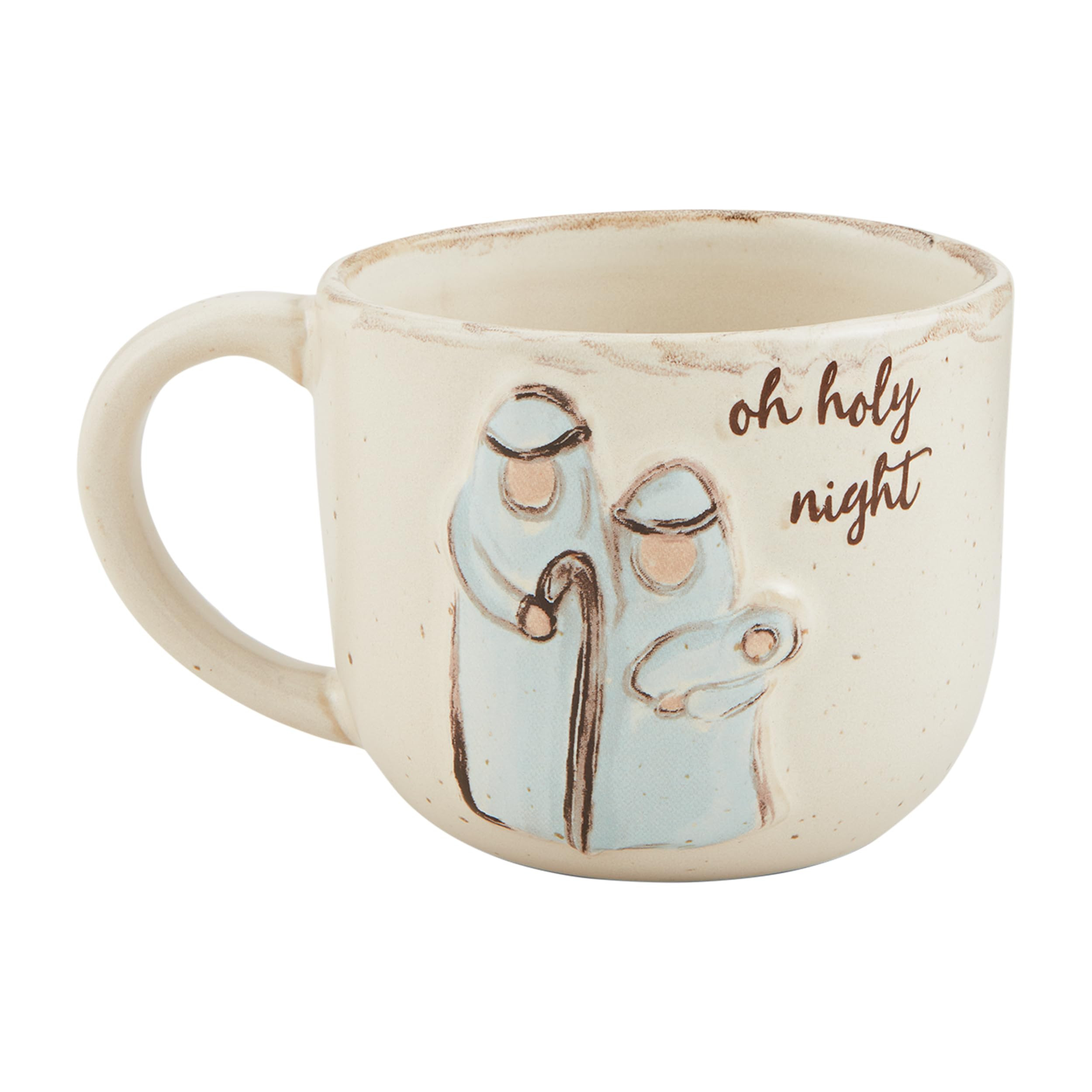 Mud Pie Nativity Church Mug, Oh Holy, 15 oz | Amazon (US)