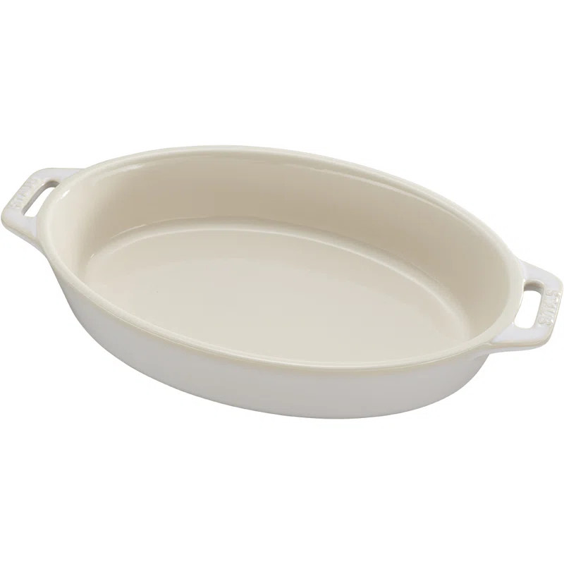 Staub Ceramic 14.5-inch Oval Baking Dish & Reviews | Wayfair | Wayfair North America