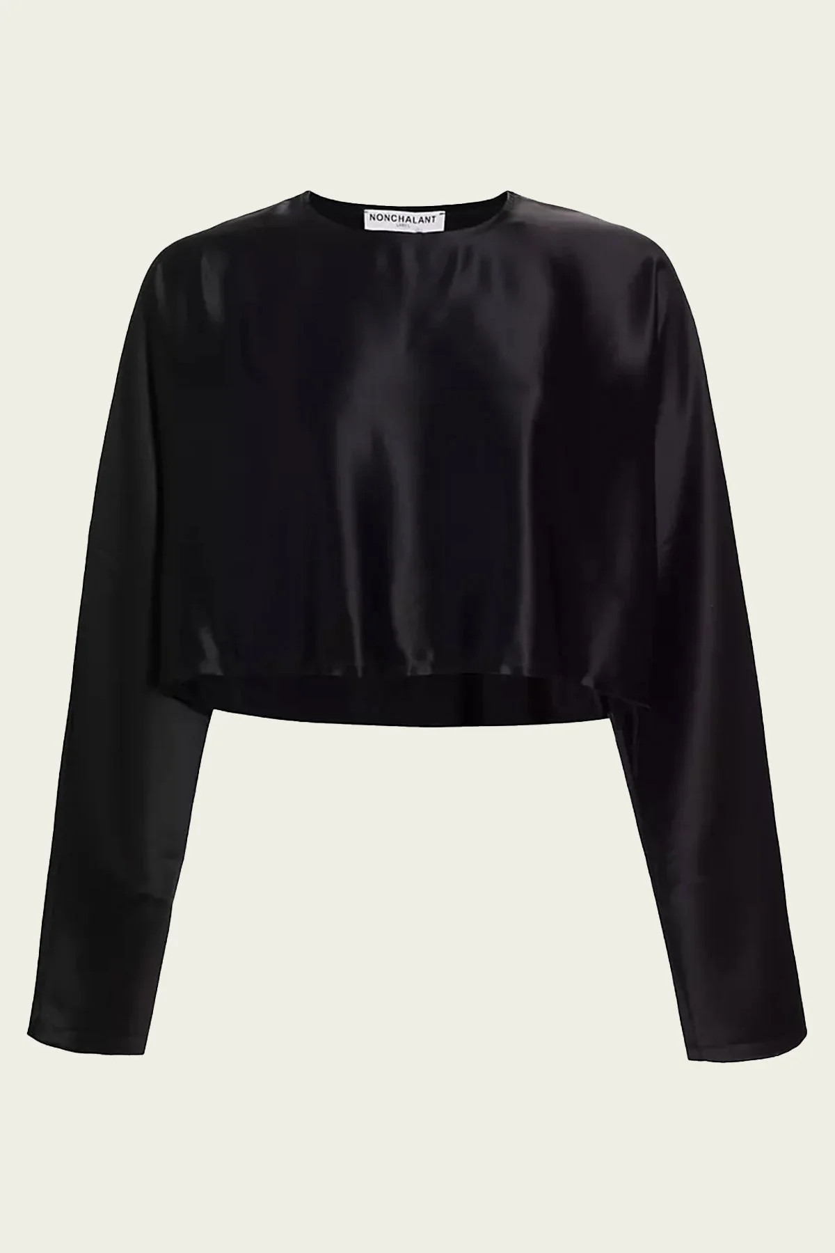 Emilia Cropped Top in Black - M | Shop Olivia
