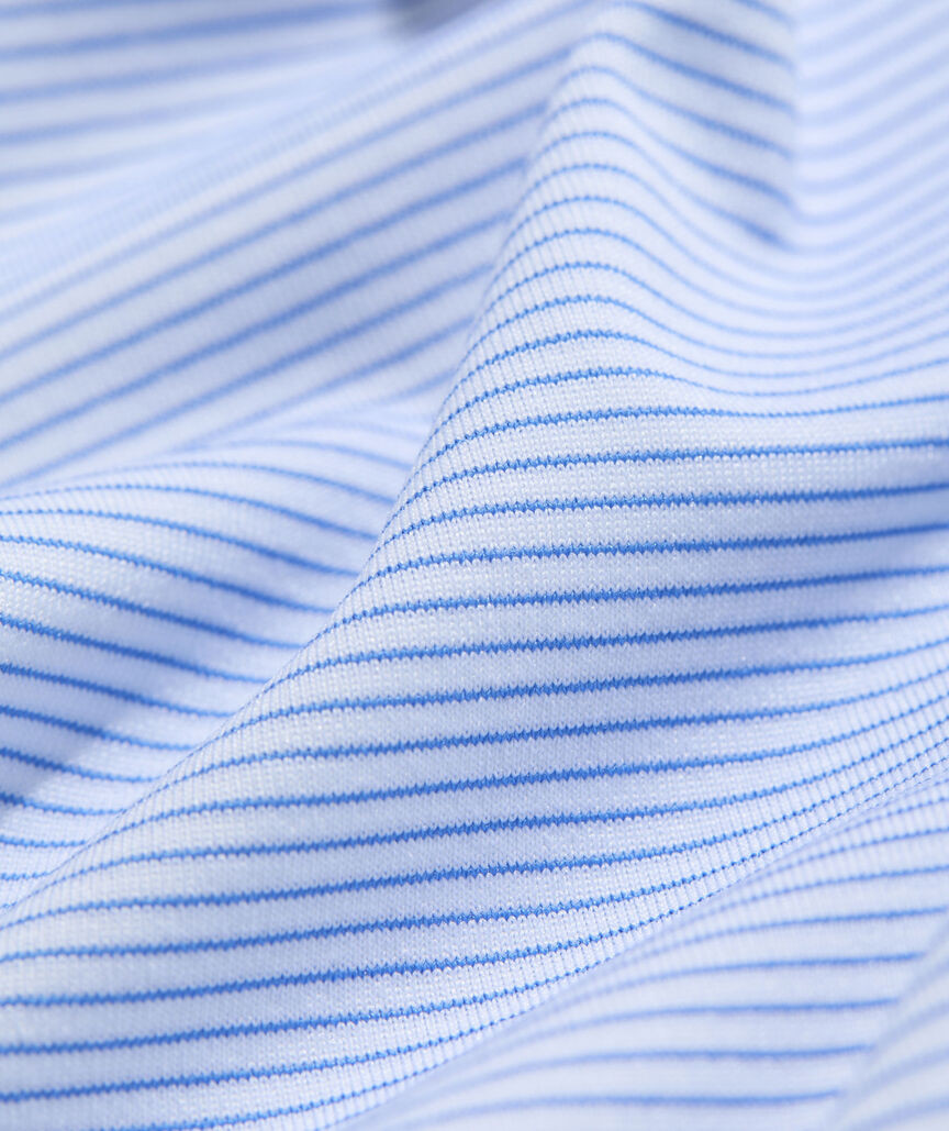 St. Jean Stripe Sankaty Performance Polo | vineyard vines
