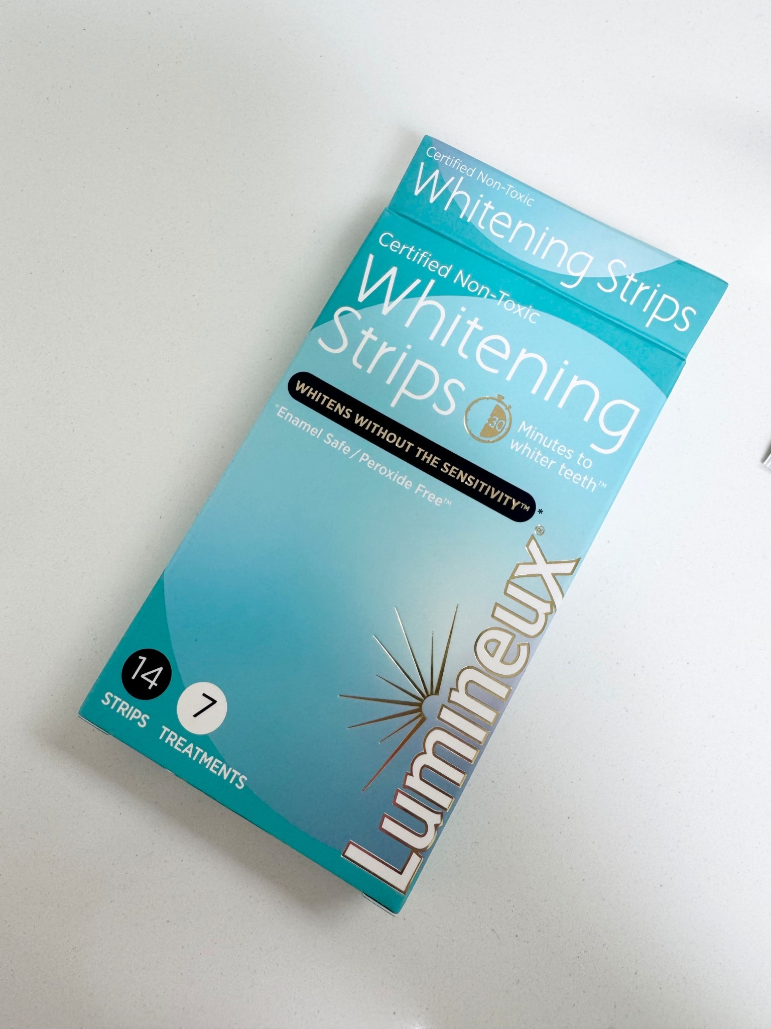The BEST non toxic whitening strips 
