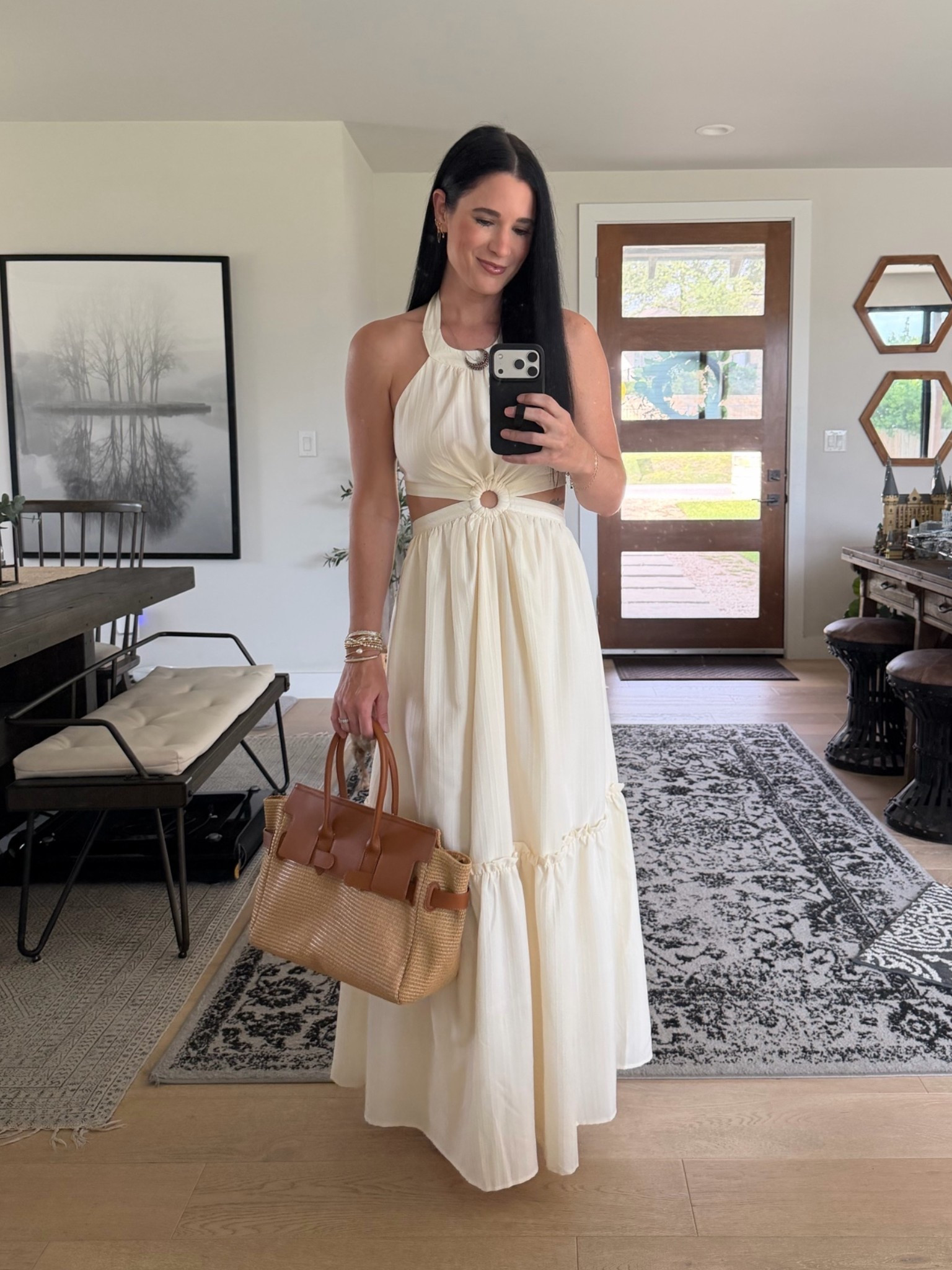 Restocked!!

My new @Lulus cream maxi dress is almost sold out. It’s under $80 and I’m in the size small. Comes in 2 colors and I’m 5’8” for reference.

My Lisi Lerch bag is 20% off with code 20ASHLEY