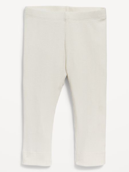 Unisex Rib-Knit Leggings for Baby | Old Navy (US)