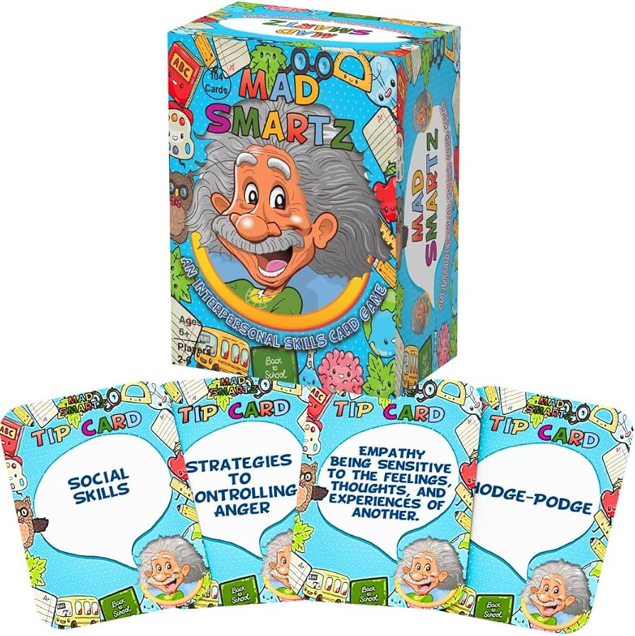 Thought-Spot Mad Smartz Anger Management & Social Skills Game for Kids & Teens | Impulse Control ... | Amazon (US)