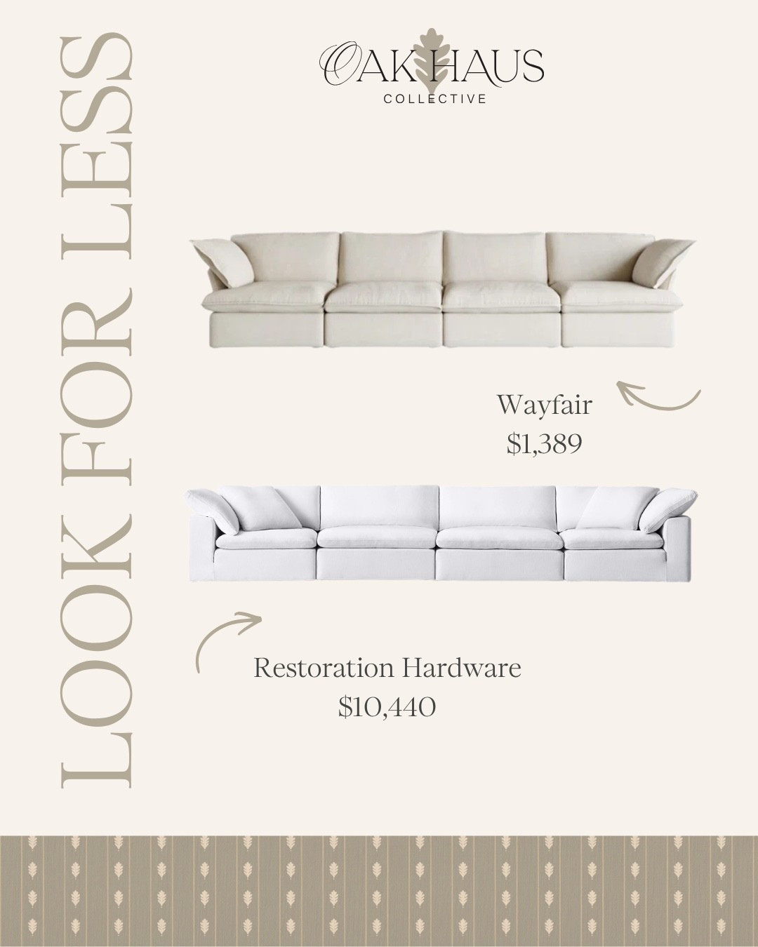 Look For Less, Couch, Sofa, Interior, Home, Living Room, Modern, Comfort

#LTKHome #LTKmomlife #LTKdayinmylife