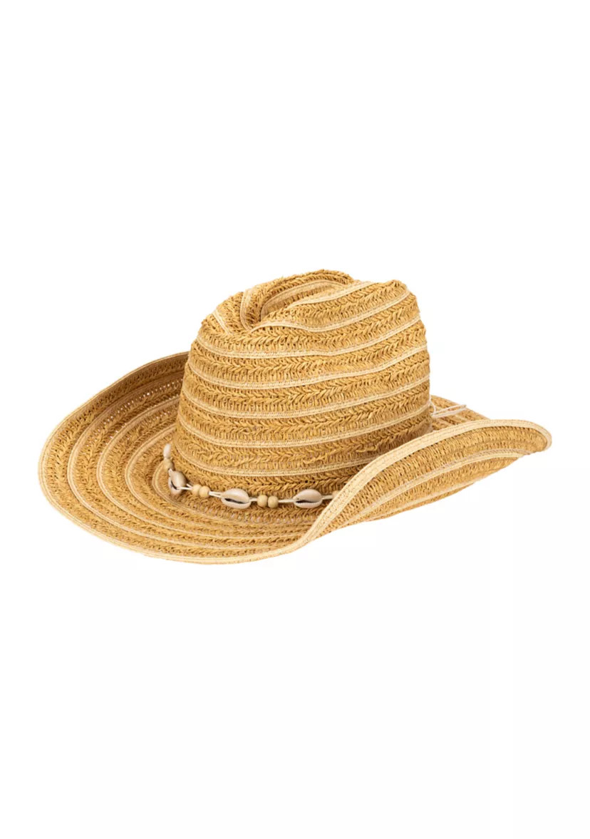 Crochet Braid Cattlemans Crease Cowboy Hat | Belk