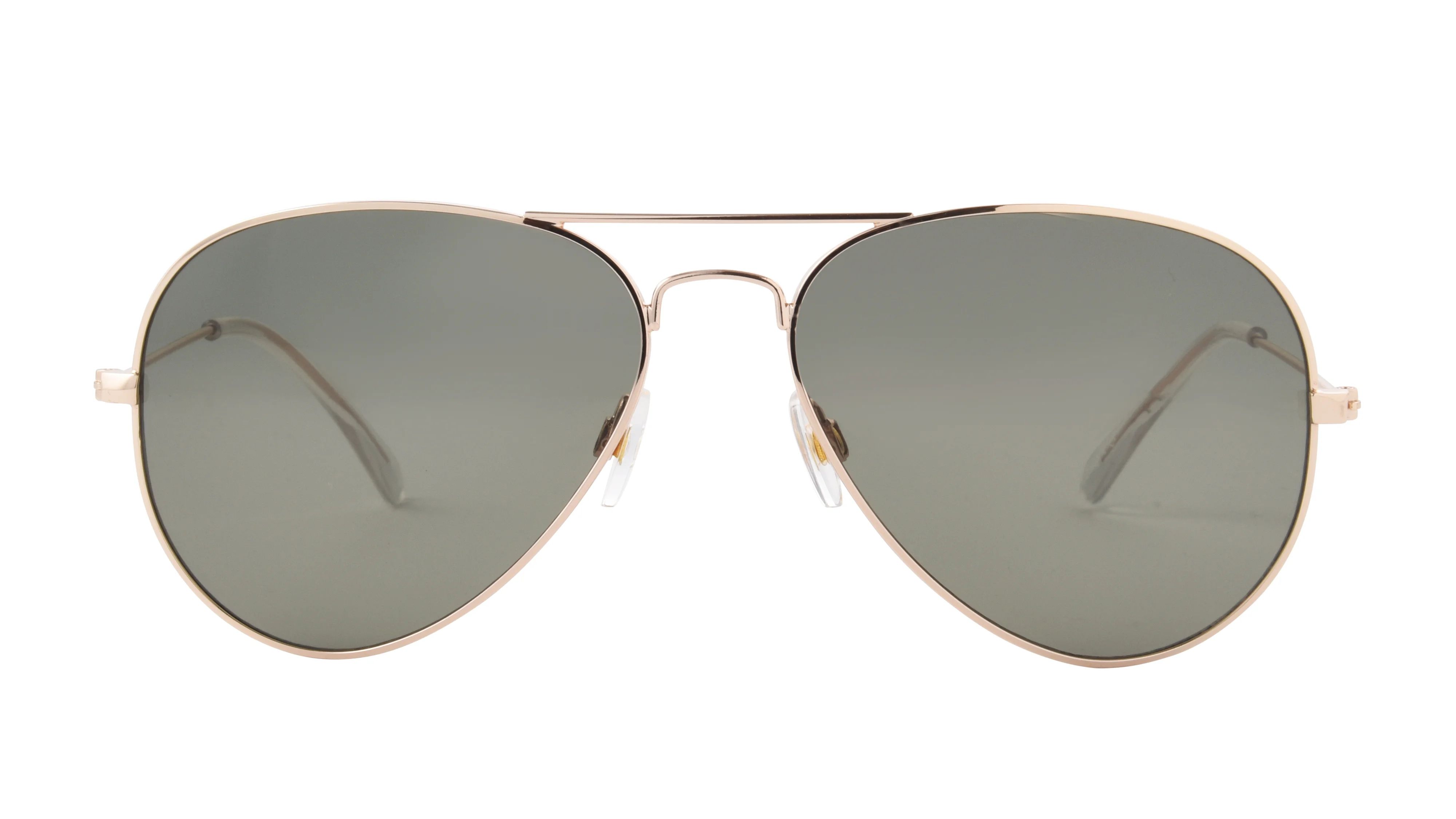 Sunsentials by Foster Grant Women's Aviator Sunglasses, Gold | Walmart (US)