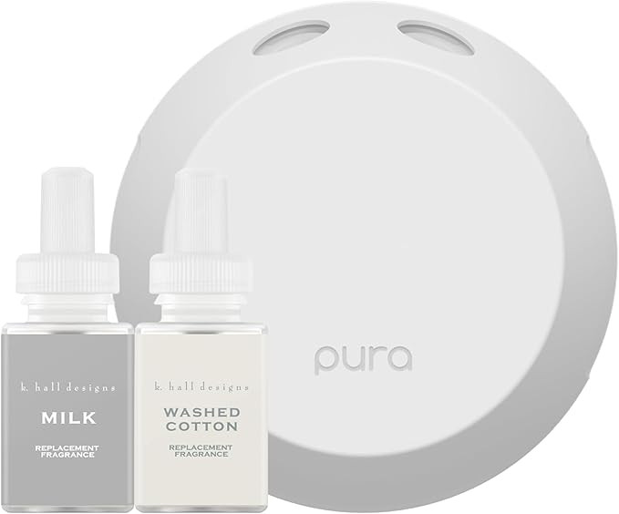 Pura Smart Home Fragrance Device Starter Set - Pura 4 - Scent Diffuser for Home - Includes Fragra... | Amazon (US)