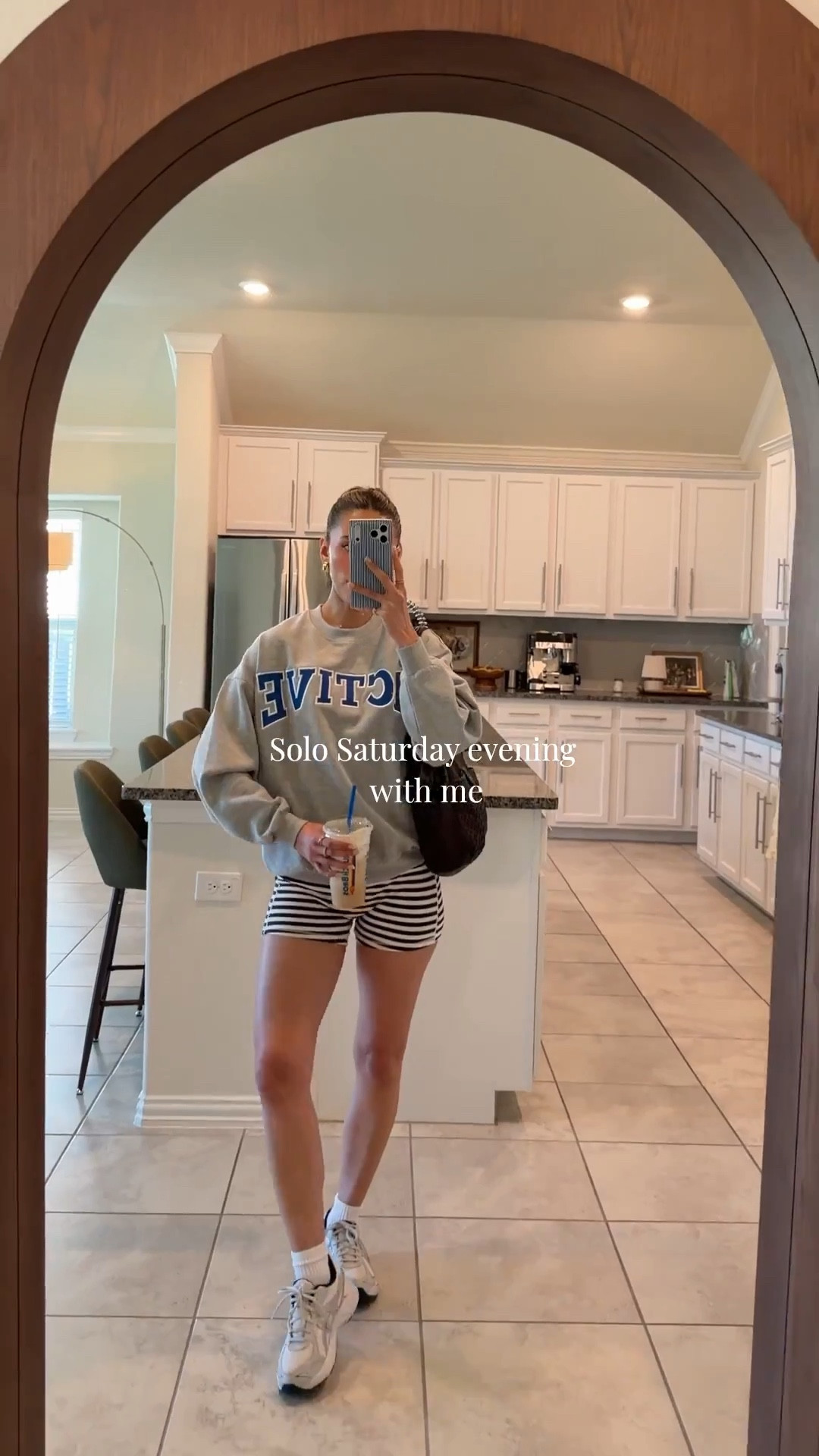 Spend a Saturday evening with me + what I wore! Use MARINEBLUE to save on my @ptula00 active sweatshirt 💙 
I wasn’t able to add the penny loafers but they are from Thursday Boot company :)

#LTKgrwm #LTKootd #LTKdayinmylife