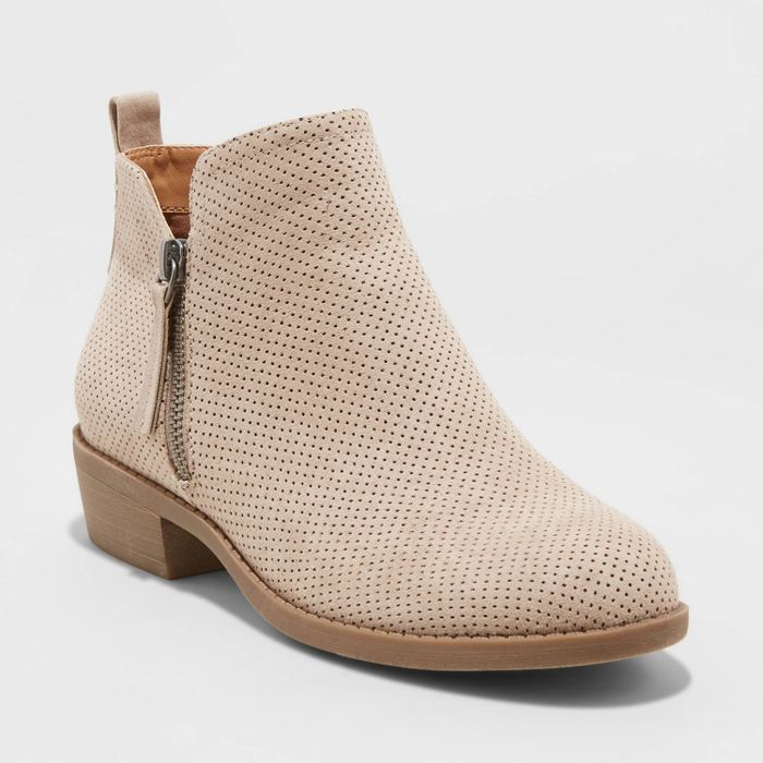 Women's Dylan Laser Cut Ankle Bootie - Universal Thread™ | Target