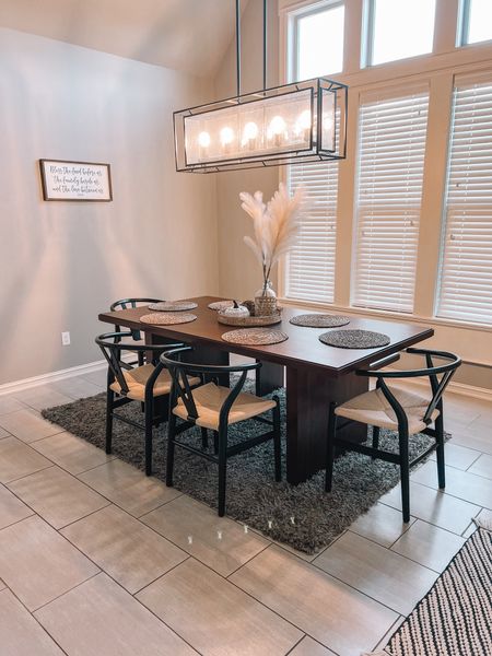 Our dining room set 

#LTKfamily #LTKhome