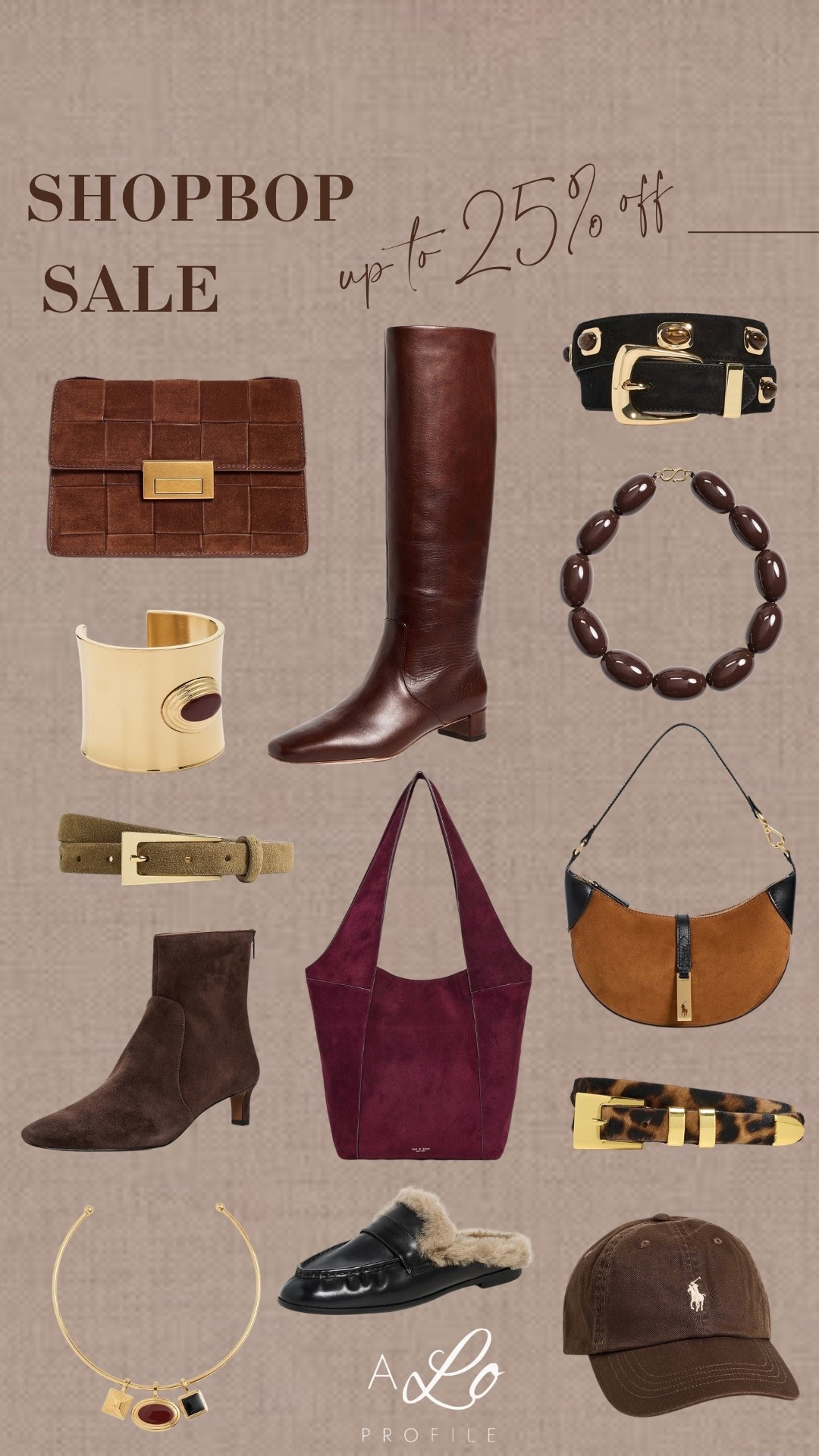 Shopbop annual fall sale is here! Up to 25% off so many fall fashion finds. Here's my roundup of fall accessories on sale✨

#LTKSaleAlert