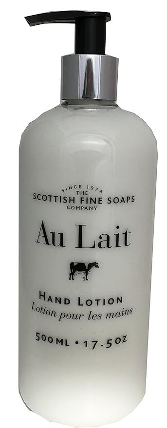 Scottish Fine Soaps Au Lait Hand Lotion - 17.5 oz Pump | Amazon (US)