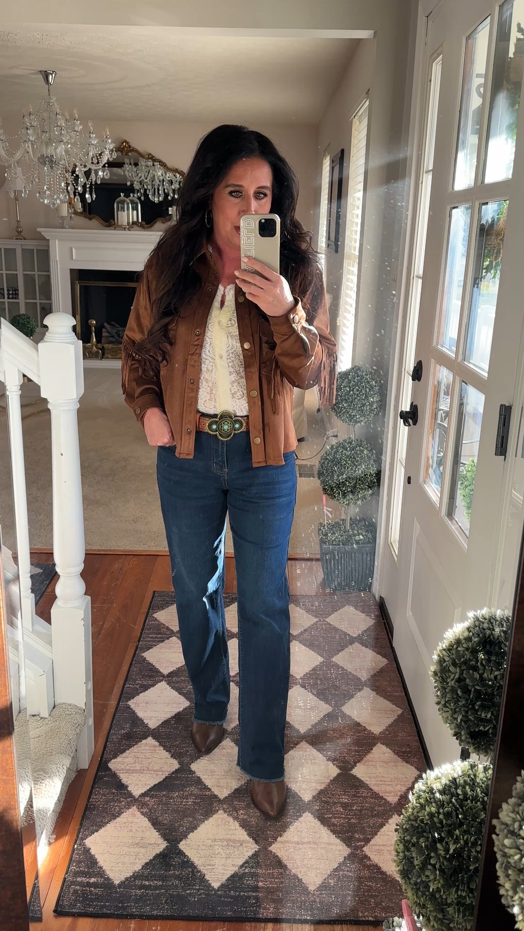 What I wore to the rodeo! The can always depend on Cato to keep me looking perfect for the event & completely under budget! 

#LTKFindsUnder50 #LTKootd