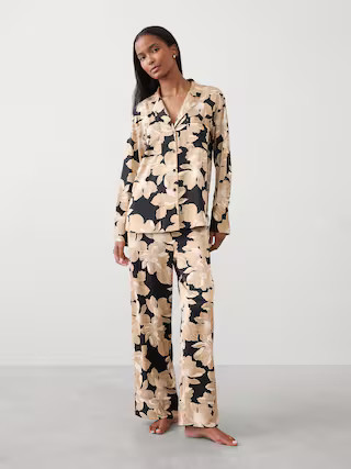 Silky Pajama Set | Banana Republic Factory