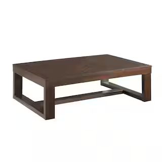 Picket House Furnishings Drew 52 in. Cherry Veneer Rectangle MDF Coffee Table THY100CT - The Home... | The Home Depot