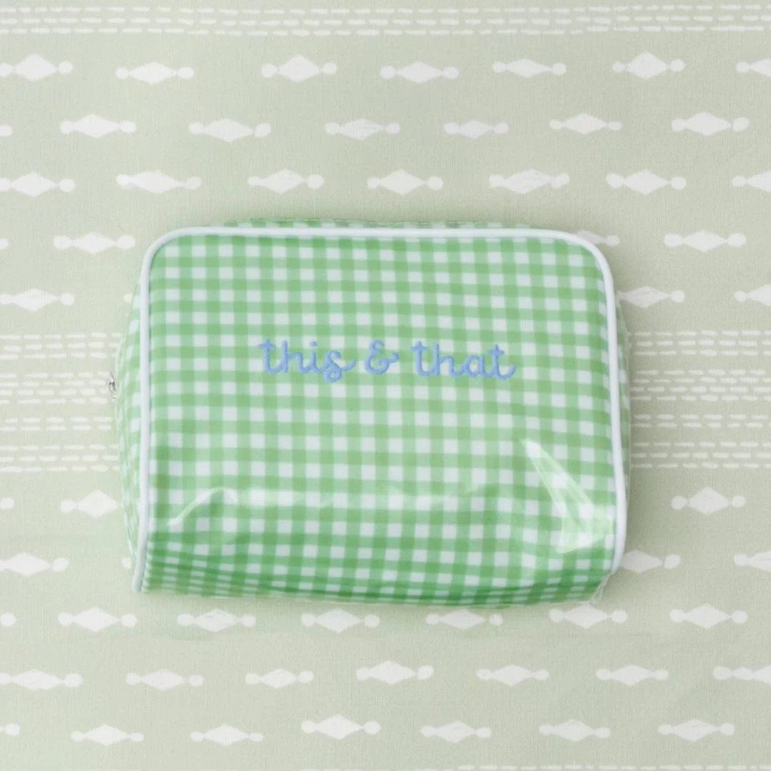 Small Patterned Toiletry Bag | Weezie Towels | Weezie Towels
