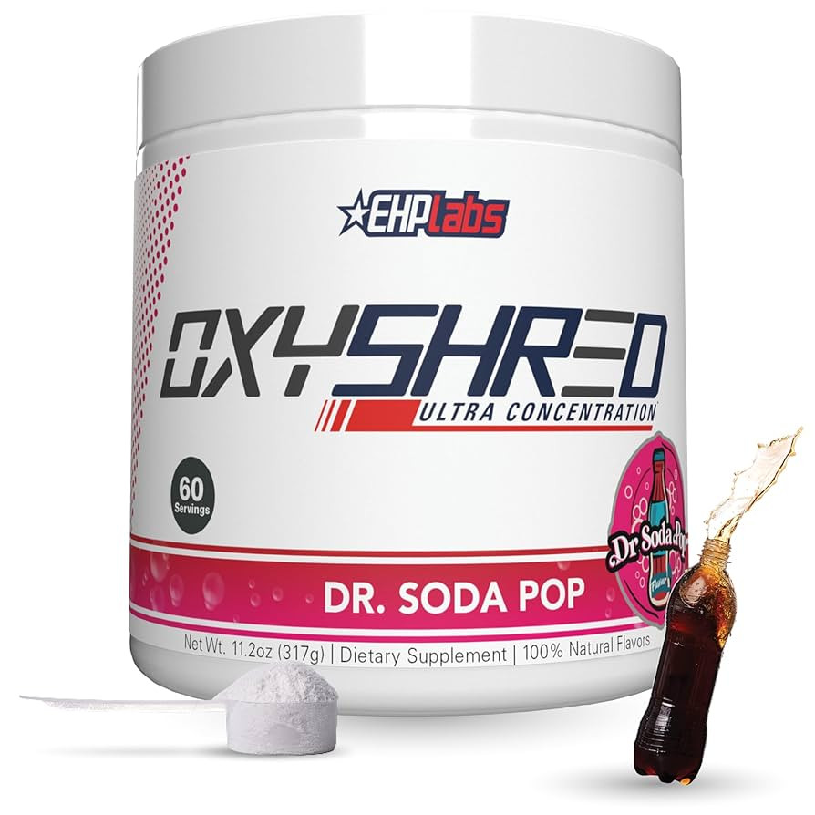 EHP Labs OxyShred Thermogenic Fat Burner - Pre-Workout Powder with L-Glutamine, Acetyl L-Carnitin... | Amazon (US)